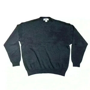 Byron Nelson Eleven Straight 100% Wool Crewneck Sweater Size Large